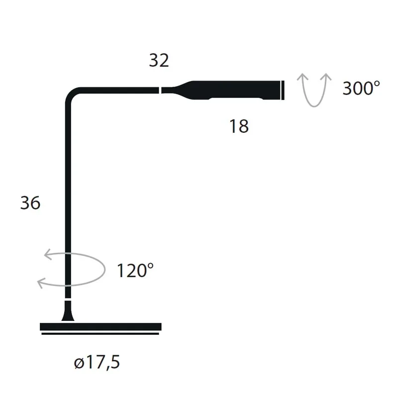 Lumina Flo Bedside LED-Tischleuchte – Bild 13