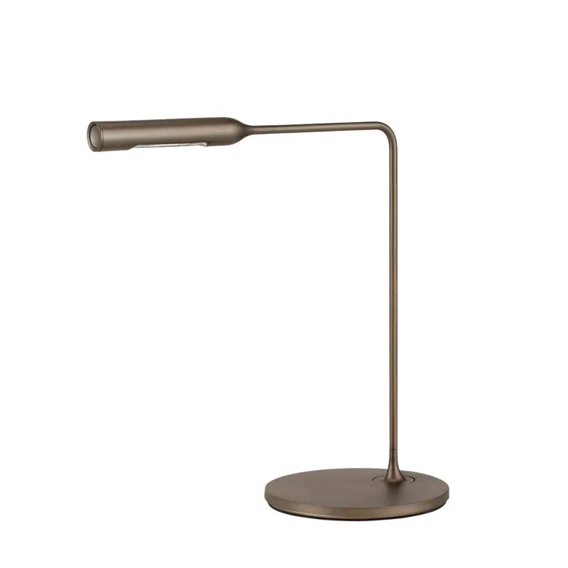 Lumina Flo Bedside LED-Tischleuchte Bronze metallic