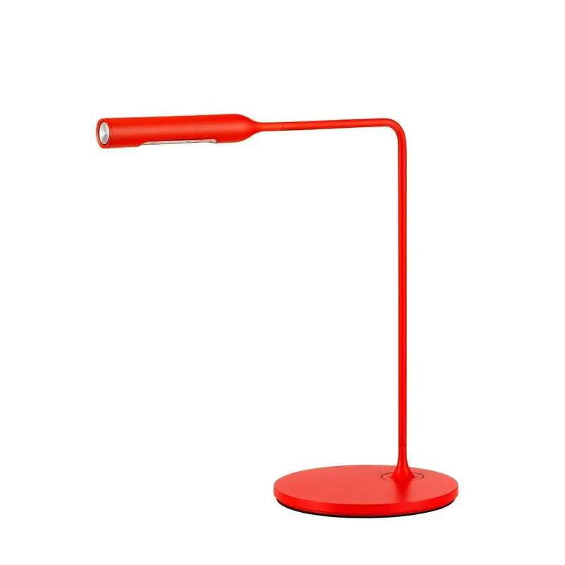Lumina Flo Bedside LED-Tischleuchte Rot matt
