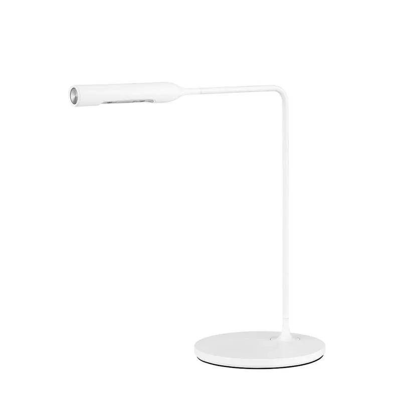 Lumina Flo Bedside LED-Tischleuchte Weiß matt