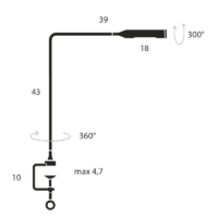 Lumina Flo Clamp LED-Tischleuchte – Bild 13