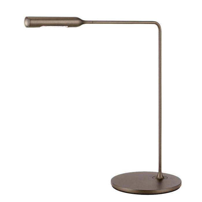 Lumina Flo Desk LED-Tischleuchte Bronze metallic