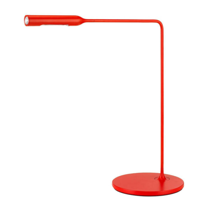 Lumina Flo Desk LED-Tischleuchte Rot matt