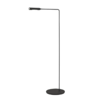 Lumina Flo Floor LED-Stehleuchte Schwarz soft touch