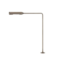 Lumina Flo Grommet F46 LED-Tischleuchte Bronze metallic