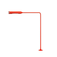 Lumina Flo Grommet F46 LED-Tischleuchte rot matt