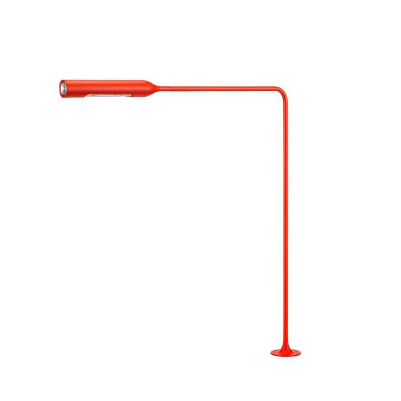 Lumina Flo Grommet F46 LED-Tischleuchte rot matt