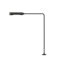 Lumina Flo Grommet F46 LED-Tischleuchte Schwarz soft touch