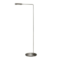 Lumina Flo Lounge LED-Stehleuchte Gunmetal grau