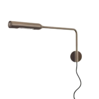 Lumina Flo Wall LED-Wandleuchte mit Kabel Bronze metallic