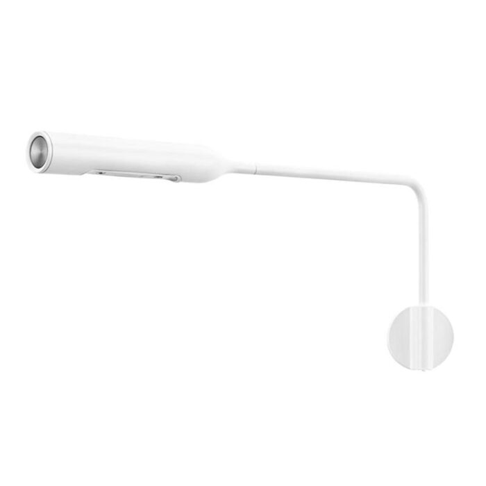 Lumina Flo Wall M LED-Wandleuchte Weiß matt