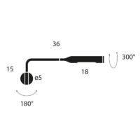 Lumina Flo Wall M LED-Wandleuchte – Bild 12