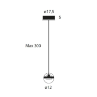 Lumina Limbus Mono LED-Pendelleuchte einflammig – Bild 10