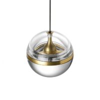 Lumina Limbus Mono LED-Pendelleuchte einflammig Messing