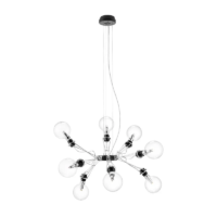 Lumina Matrix Otto Pendelleuchte Schwarz Soft touch