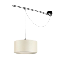 Lumina Move Pendelleuchte Schirm Elfenbein