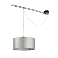 Lumina Move Pendelleuchte Schirm Grau