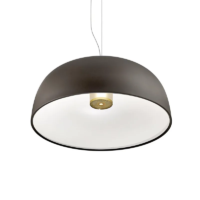 Lumina Tia 400 LED-Pendelleuchte Bronze metallic