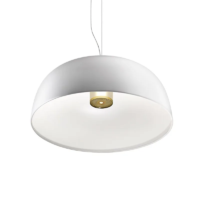 Lumina Tia 400 LED-Pendelleuchte weiss matt
