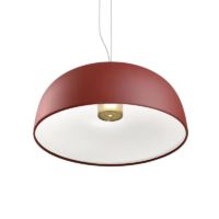 Lumina Tia 400 LED-Pendelleuchte Oxygen Rot
