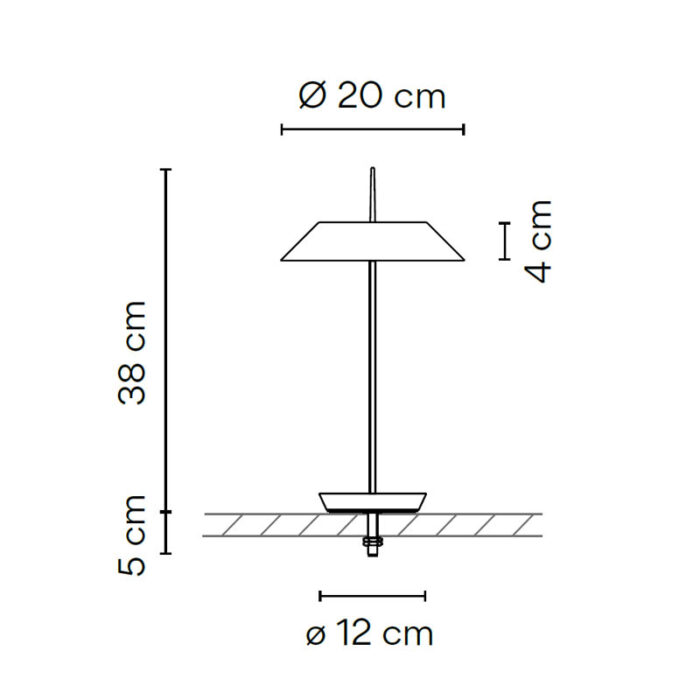 Vibia Mayfair Mini 5496 LED-Tischleuchte – Bild 30