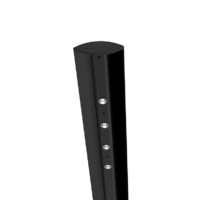 Baltensweiler LET LED-Pendelleuchte Schwarz eloxiert
