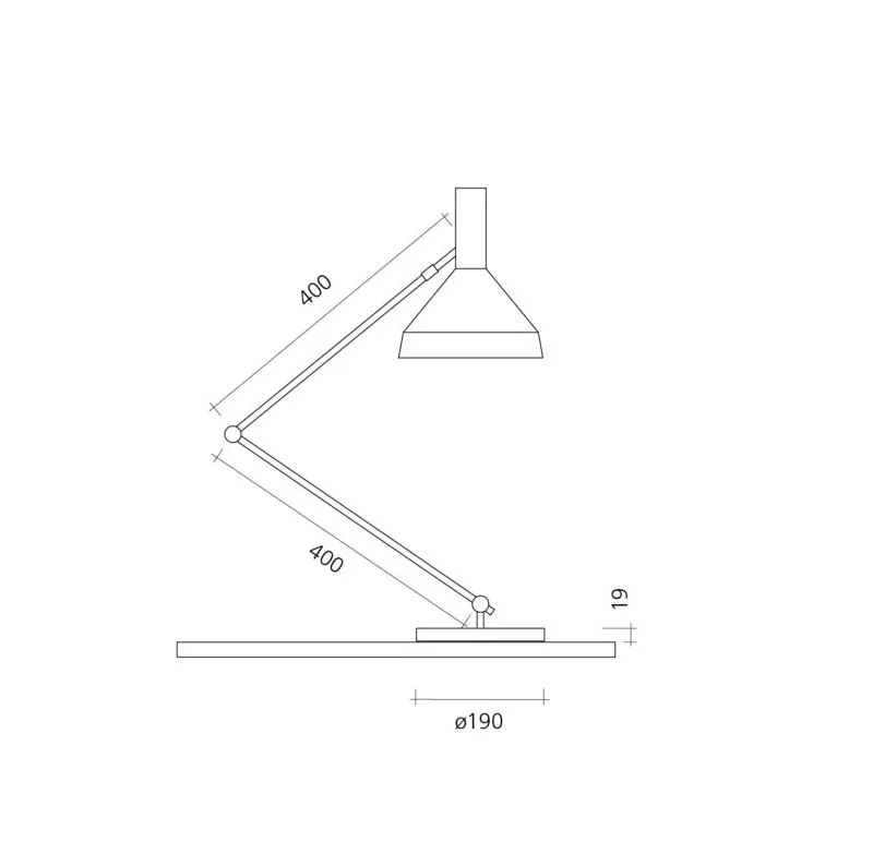Baltensweiler Type 60 Tischleuchte – Bild 7