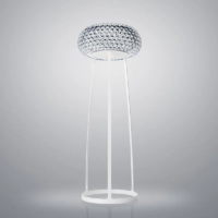 Foscarini Caboche Plus Grande LED-Stehleuchte transparent