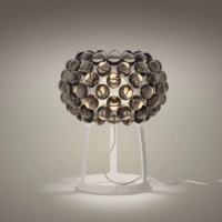 Foscarini Caboche Plus LED-Tischleuchte Grau