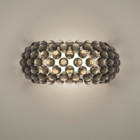 Foscarini Caboche Plus Media LED-Wan Graueuchte