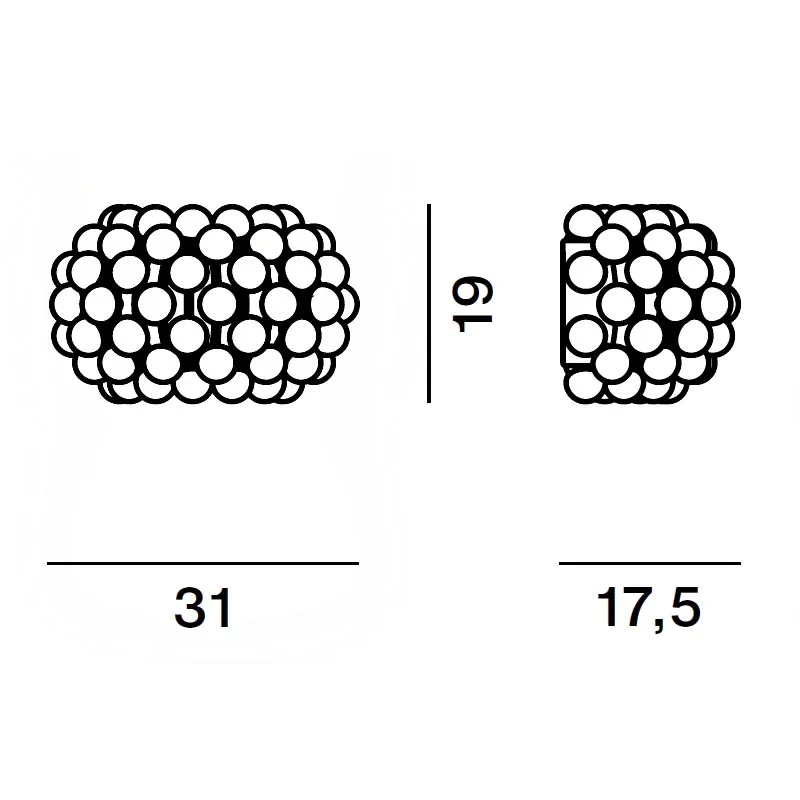 Foscarini Caboche Plus Piccola LED-Wandleuchte – Bild 6