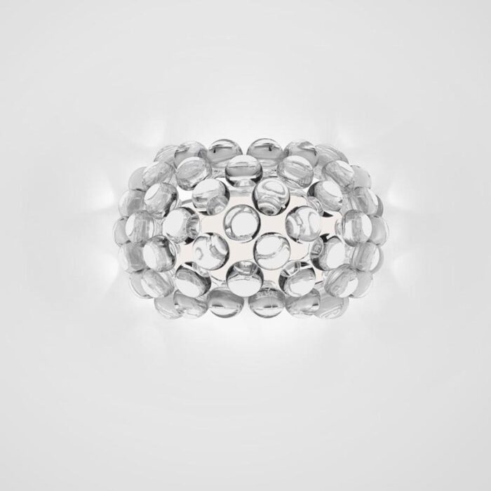 Foscarini Caboche Plus Piccola LED-Wandleuchte transparent