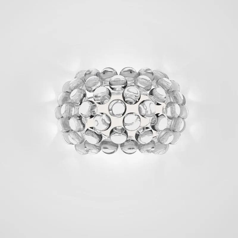 Foscarini Caboche Plus Piccola LED-Wandleuchte transparent