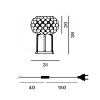 Foscarini Caboche Plus LED-Tischleuchte – Bild 10
