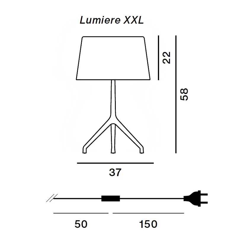 Foscarini Lumiere XXL Tischleuchte – Bild 6