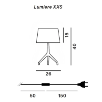 Foscarini Lumiere XXS Tischleuchte – Bild 10