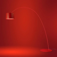 Foscarini Twiggy Elle LED-Stehleuchte Rot