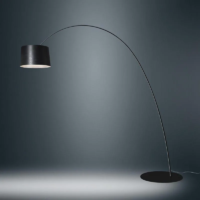 Foscarini Twiggy Elle LED-Stehleuchte Schwarz
