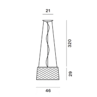 Foscarini Twiggy Grid LED-Pendelleuchte Außen – Bild 7