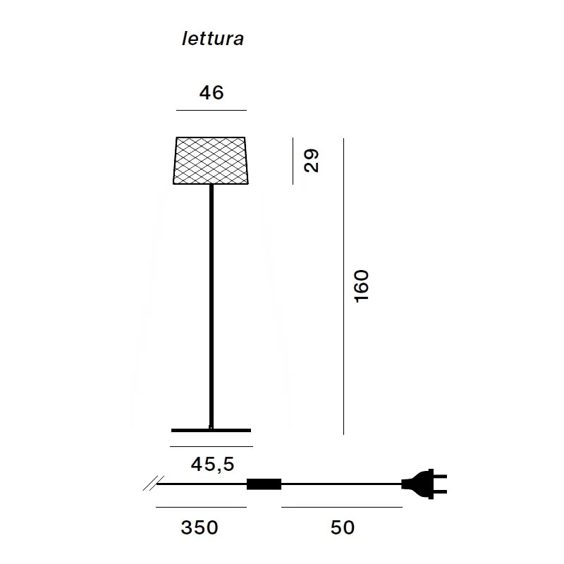 Foscarini Twiggy Grid Lettura LED-Stehleuchte Außen – Bild 3
