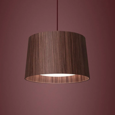Foscarini Twiggy Wood LED-Pendelleuchte Palisander