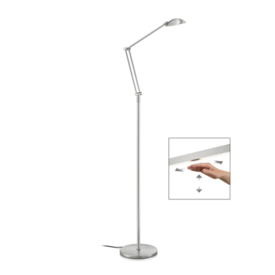 Knapstein Ilas-S LED-Stehleuchte mit Gestensteuerung