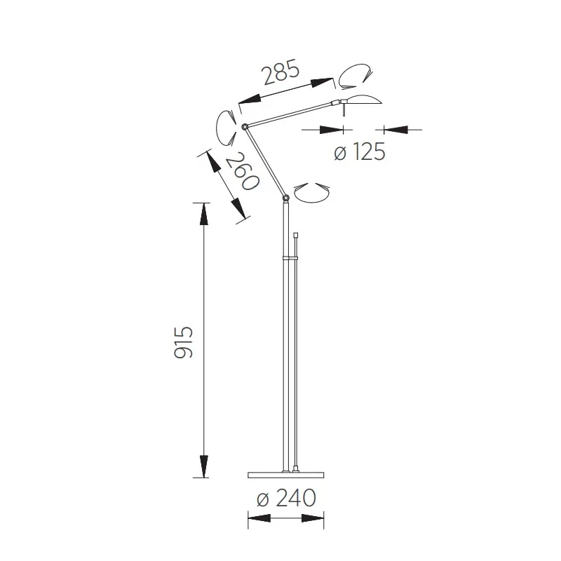 Knapstein MAIA-S LED-Stehleuchte – Bild 4