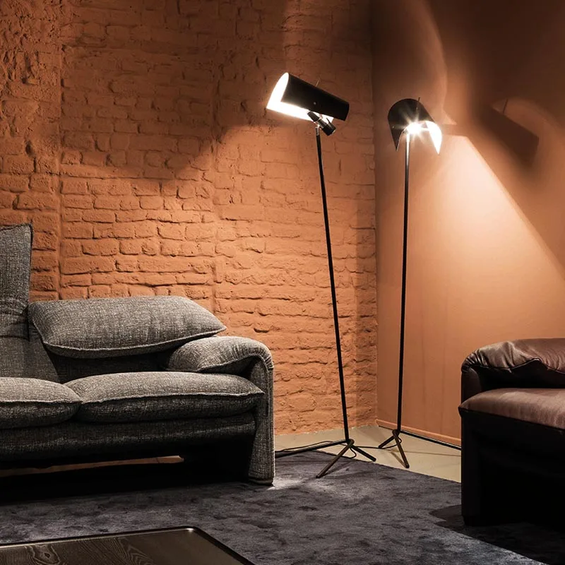 nemo-claritas-stehleuchte-schwarz-raumambiente Nemo Claritas Stehleuchte