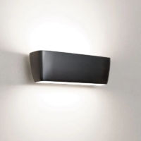 Nemo Flaca LED-Wandleuchte Anthrazit