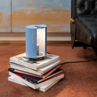 Nemo Pivontante À Poser Tischleuchte Pastell Blau