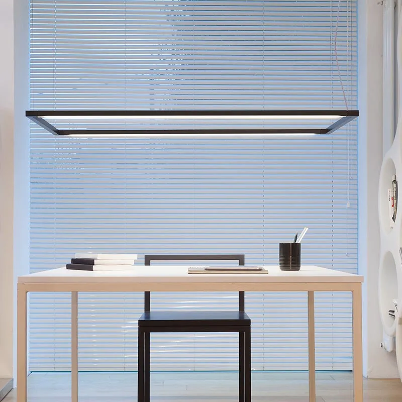 Nemo Spigolo LED-Pendelleuchte Horizontal