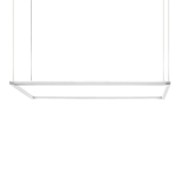 Nemo Spigolo LED-Pendelleuchte Horizontal Weiß