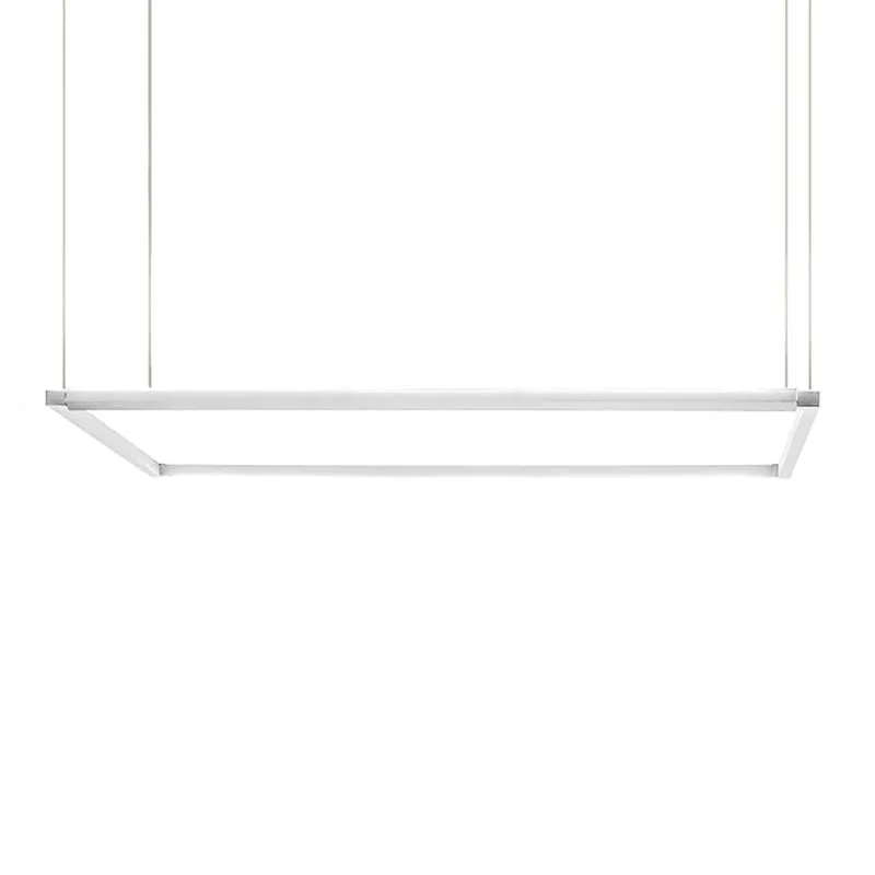 Nemo Spigolo LED-Pendelleuchte Horizontal Weiß