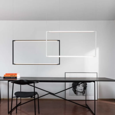 Nemo Spigolo LED-Pendelleuchte Vertical